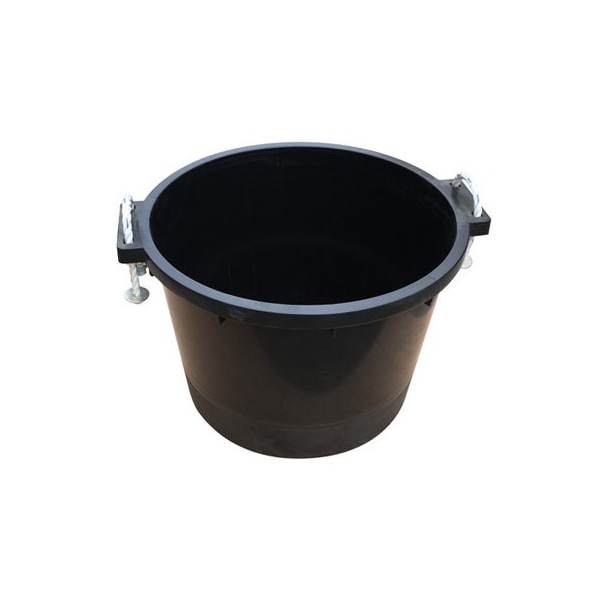 Qingdao Huatian Hand Truck MR 40QT BLK Muck Tub MR40QP/TUB-BLK - main